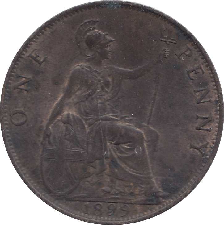 1899 PENNY ( AUNC ) - Penny - Cambridgeshire Coins