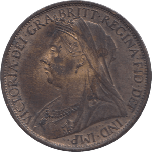 1899 PENNY ( AUNC ) - Penny - Cambridgeshire Coins