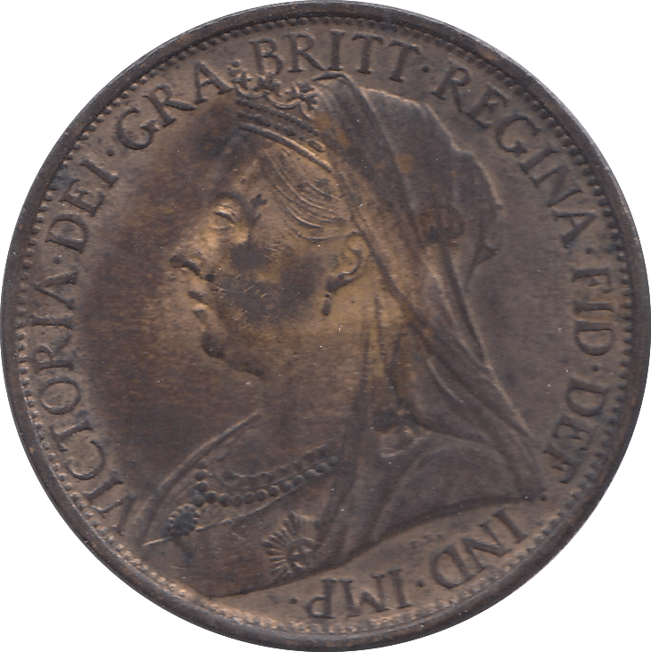 1899 PENNY ( AUNC ) - Penny - Cambridgeshire Coins