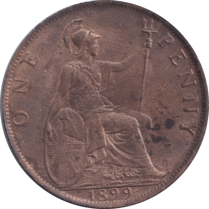 1899 PENNY ( EF ) - Penny - Cambridgeshire Coins