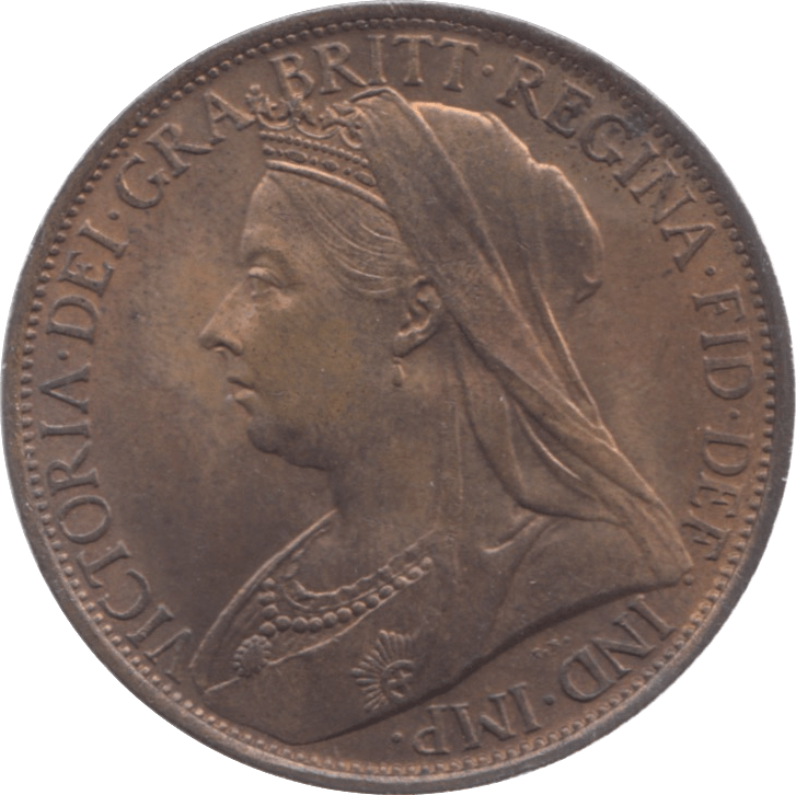 1899 PENNY ( UNC ) 7 - Penny - Cambridgeshire Coins