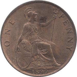 1899 PENNY ( UNC ) 7 - Penny - Cambridgeshire Coins