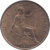 1899 PENNY ( UNC ) 7 - Penny - Cambridgeshire Coins