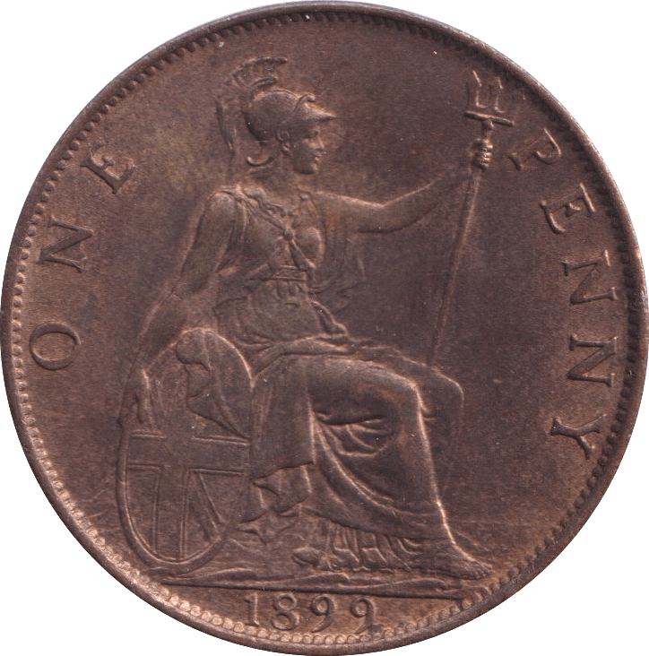 1899 PENNY ( UNC ) - Penny - Cambridgeshire Coins