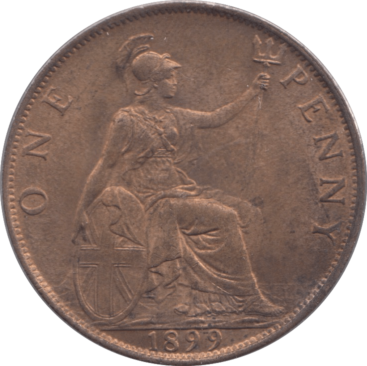 1899 PENNY ( UNC ) - Penny - Cambridgeshire Coins