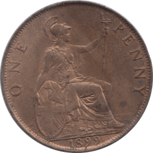 1899 PENNY ( UNC ) - Penny - Cambridgeshire Coins