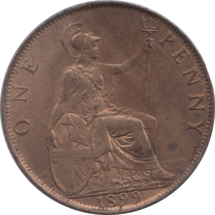 1899 PENNY ( UNC ) - Penny - Cambridgeshire Coins