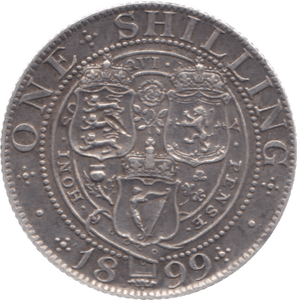 1899 SHILLING 2 ( EF ) - Shilling - Cambridgeshire Coins