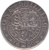 1899 SHILLING 2 ( EF ) - Shilling - Cambridgeshire Coins