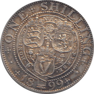 1899 SHILLING ( AUNC ) 4 - Shilling - Cambridgeshire Coins