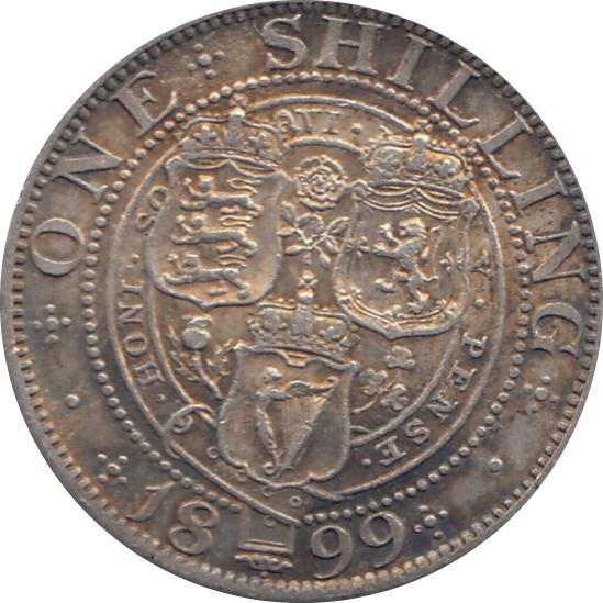 1899 SHILLING ( AUNC ) 4 - Shilling - Cambridgeshire Coins