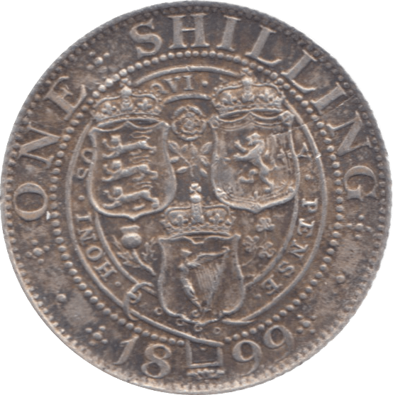 1899 SHILLING ( EF ) 2 - Shilling - Cambridgeshire Coins