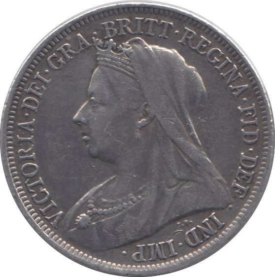 1899 SHILLING ( EF ) 8 - Shilling - Cambridgeshire Coins