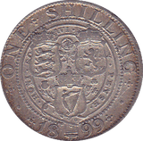 1899 SHILLING ( F ) - Shilling - Cambridgeshire Coins