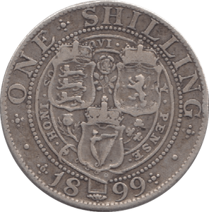 1899 SHILLING ( FINE ) 12 - Shilling - Cambridgeshire Coins