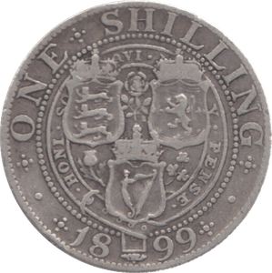 1899 SHILLING ( FINE ) 13 - Shilling - Cambridgeshire Coins