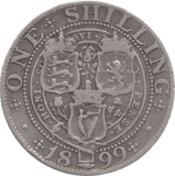 1899 SHILLING ( FINE ) 13 - Shilling - Cambridgeshire Coins