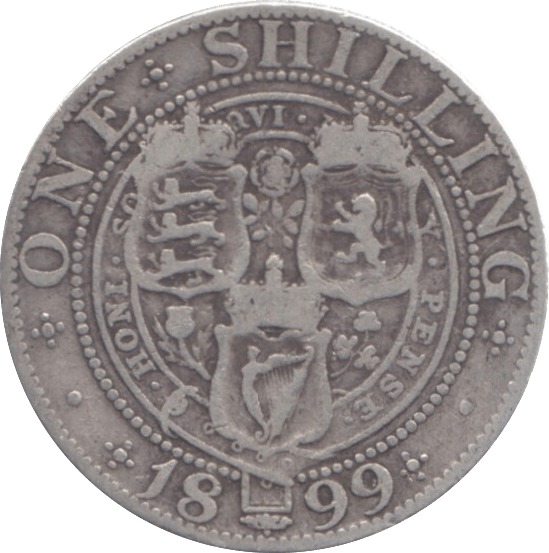 1899 SHILLING ( FINE ) 13 - Shilling - Cambridgeshire Coins
