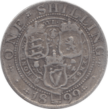 1899 SHILLING ( FINE ) 15 - Shilling - Cambridgeshire Coins
