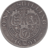 1899 SHILLING ( FINE ) 16 - Shilling - Cambridgeshire Coins