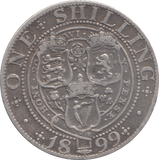 1899 SHILLING ( FINE ) 5 - SHILLING - Cambridgeshire Coins