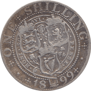 1899 SHILLING ( FINE ) 5 - SHILLING - Cambridgeshire Coins