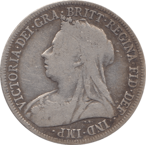 1899 SHILLING ( FINE ) 5 - SHILLING - Cambridgeshire Coins
