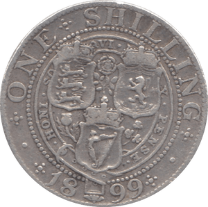 1899 SHILLING ( FINE ) I - Shilling - Cambridgeshire Coins