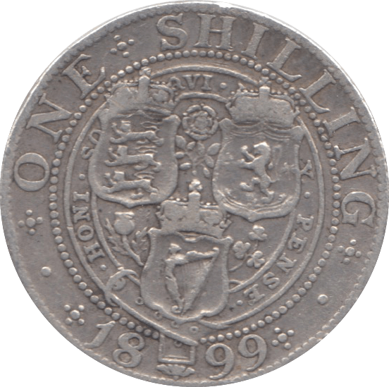 1899 SHILLING ( FINE ) I - Shilling - Cambridgeshire Coins