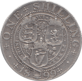 1899 SHILLING ( FINE ) I - Shilling - Cambridgeshire Coins