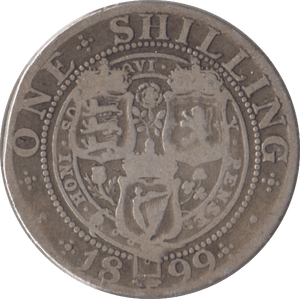 1899 SHILLING ( FINE ) - Shilling - Cambridgeshire Coins