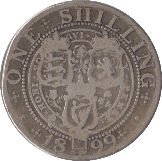 1899 SHILLING ( FINE ) - Shilling - Cambridgeshire Coins