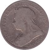 1899 SHILLING ( FINE ) - Shilling - Cambridgeshire Coins