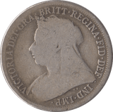 1899 SHILLING ( FINE ) - Shilling - Cambridgeshire Coins