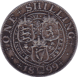 1899 SHILLING ( GF ) - Shilling - Cambridgeshire Coins