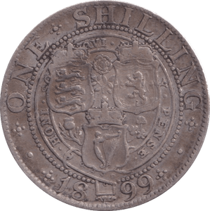 1899 SHILLING ( GF ) - Shilling - Cambridgeshire Coins