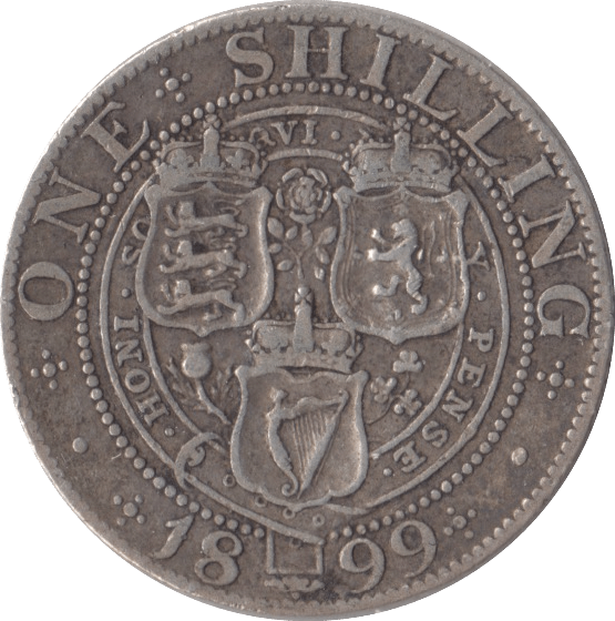 1899 SHILLING ( GF ) - Shilling - Cambridgeshire Coins