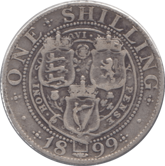 1899 SHILLING ( GF ) - Shilling - Cambridgeshire Coins