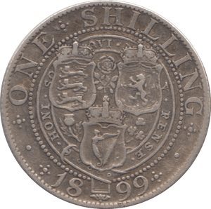 1899 SHILLING ( GF ) - Shilling - Cambridgeshire Coins