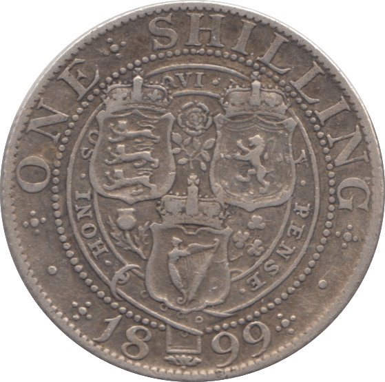 1899 SHILLING ( GF ) - Shilling - Cambridgeshire Coins