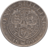 1899 SHILLING ( GF ) - Shilling - Cambridgeshire Coins