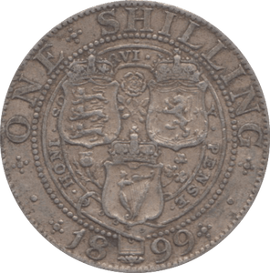 1899 SHILLING ( GF ) - Shilling - Cambridgeshire Coins