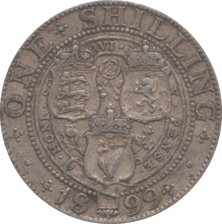 1899 SHILLING ( GF ) - Shilling - Cambridgeshire Coins