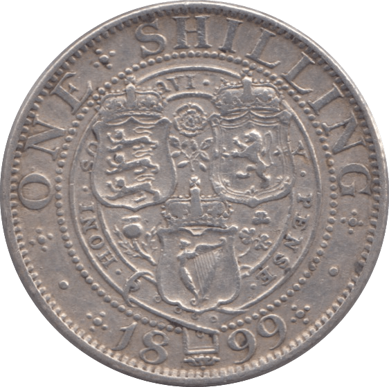 1899 SHILLING ( GVF ) - Shilling - Cambridgeshire Coins