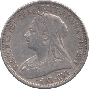 1899 SHILLING ( GVF ) - Shilling - Cambridgeshire Coins