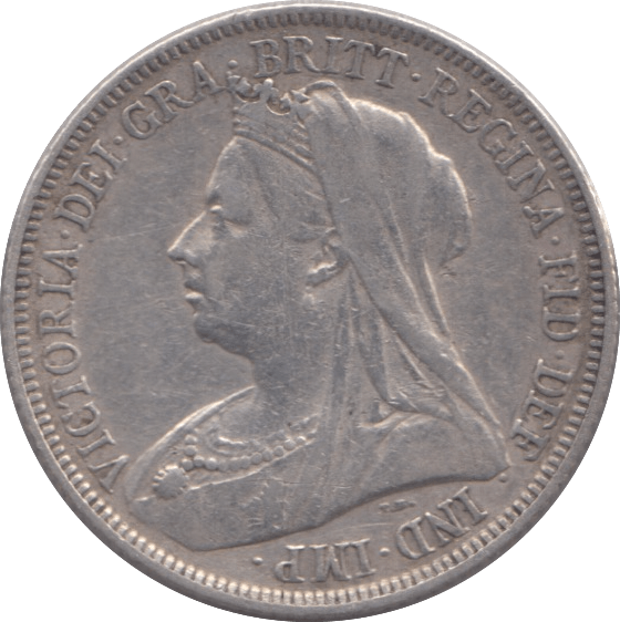 1899 SHILLING ( GVF ) - Shilling - Cambridgeshire Coins