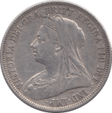 1899 SHILLING ( GVF ) - Shilling - Cambridgeshire Coins