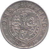 1899 SHILLING ( GVF ) - Shilling - Cambridgeshire Coins