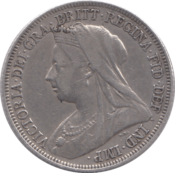 1899 SHILLING ( GVF ) - Shilling - Cambridgeshire Coins