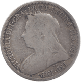 1899 SHILLING ( NF ) 13 - Shilling - Cambridgeshire Coins